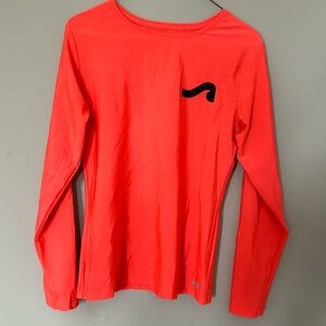 Surf style neon pink/orange longsleeve upf60+